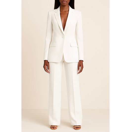 Dames blazer broekpak – Modern ontwerp – Professionele uitstraling – Duurzaam materiaal