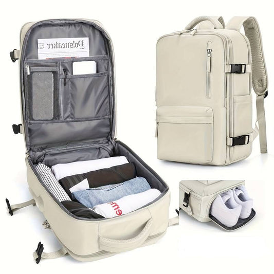 Unisex reisrugzak – Meerdere compartimenten – Duurzaam materiaal – Modern ontwerp