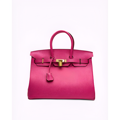 Dameshandtas – Echt leer – Luxe ontwerp – Gouden accenten