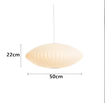 RoundRipples - Stoffen Bellen Hanglamp