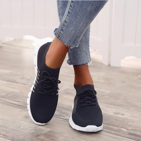 Orthopedische sneakers voor dames – Orthopedische ondersteuning – Gedempte zool – Stijlvolle look