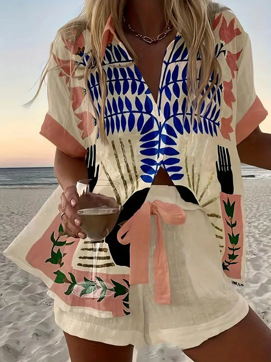 Variant image for Comfortabele Dames Set Shorts-1