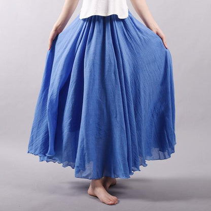 Flowy Maxi Skirt – Lightweight, Elegant, Effortless Style