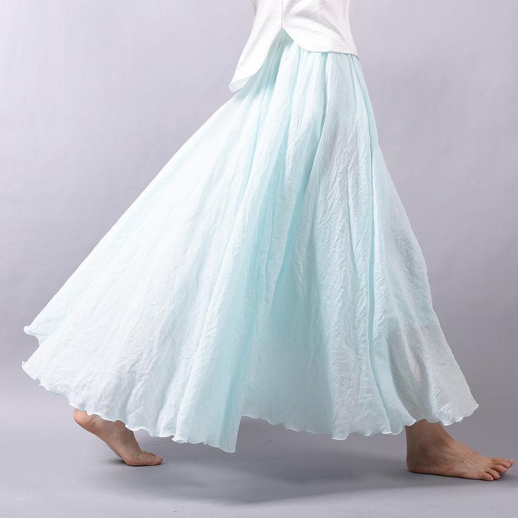 Flowy Maxi Skirt – Lightweight, Elegant, Effortless Style