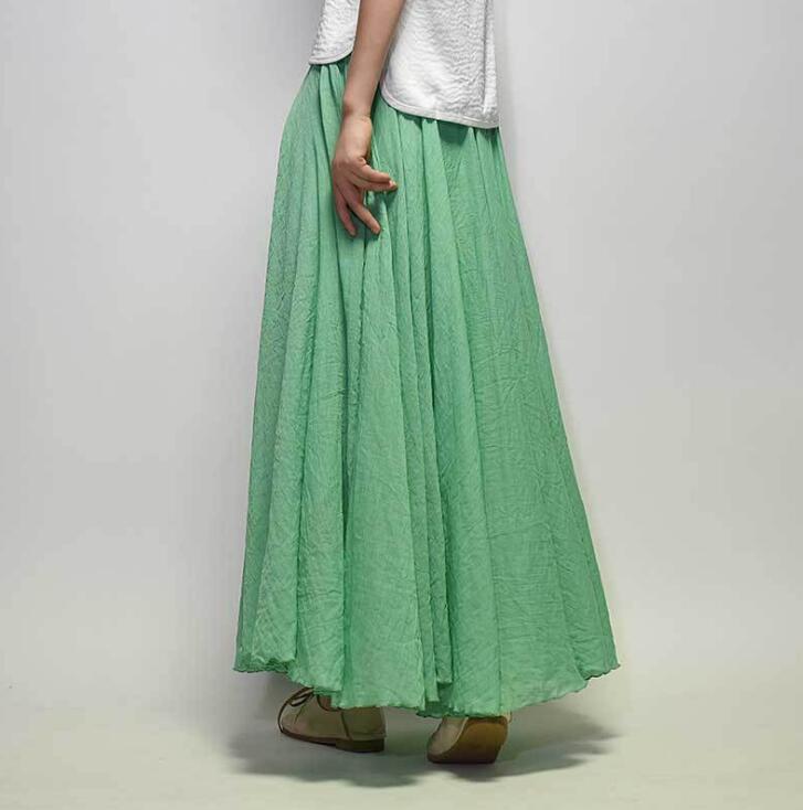 Flowy Maxi Skirt – Lightweight, Elegant, Effortless Style