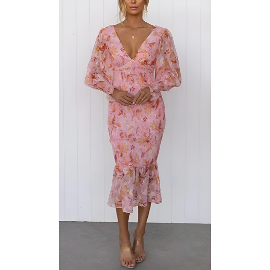 Dames Jurk - Bloemenprint - Comfortabel - Stijlvol