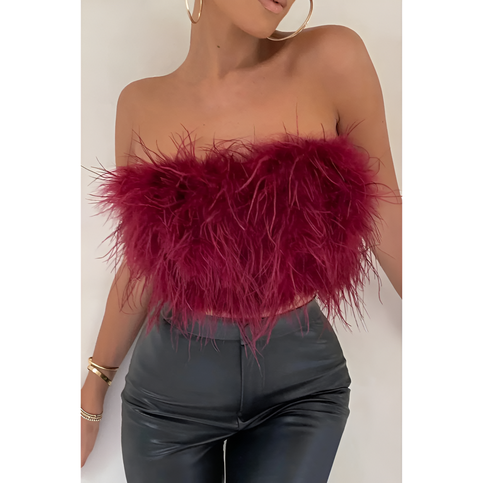 Dames Top - Feestelijke Flair - Korte Lengte - Opvallend Design

