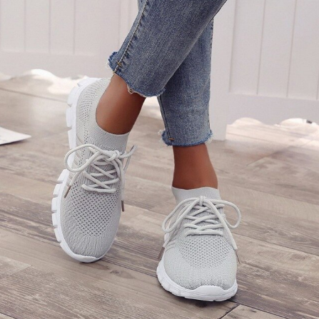 Orthopedische sneakers voor dames – Orthopedische ondersteuning – Gedempte zool – Stijlvolle look