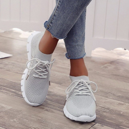 Orthopedische sneakers voor dames – Orthopedische ondersteuning – Gedempte zool – Stijlvolle look
