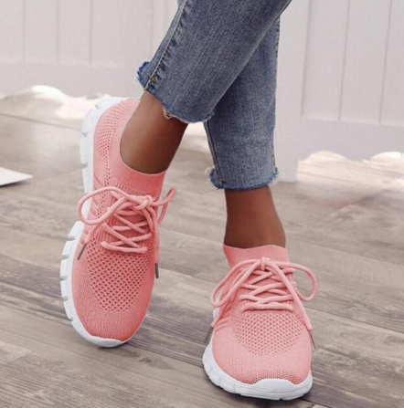 Orthopedische sneakers voor dames – Orthopedische ondersteuning – Gedempte zool – Stijlvolle look