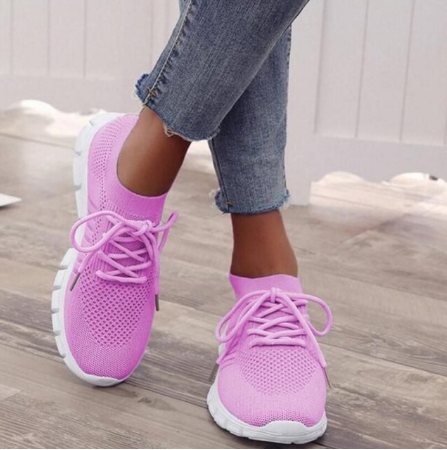Orthopedische sneakers voor dames – Orthopedische ondersteuning – Gedempte zool – Stijlvolle look