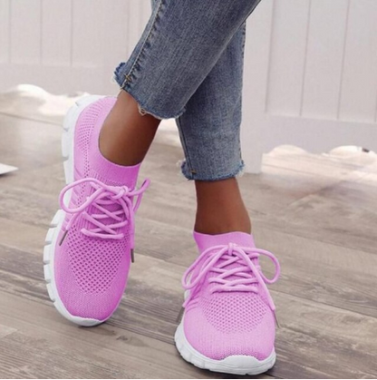 Orthopedische sneakers voor dames – Orthopedische ondersteuning – Gedempte zool – Stijlvolle look