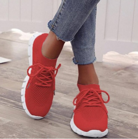 Orthopedische sneakers voor dames – Orthopedische ondersteuning – Gedempte zool – Stijlvolle look