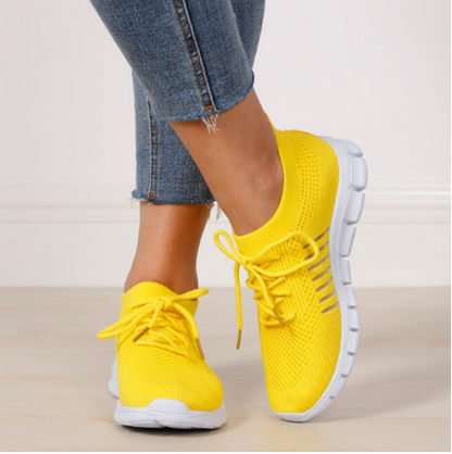 Orthopedische sneakers voor dames – Orthopedische ondersteuning – Gedempte zool – Stijlvolle look